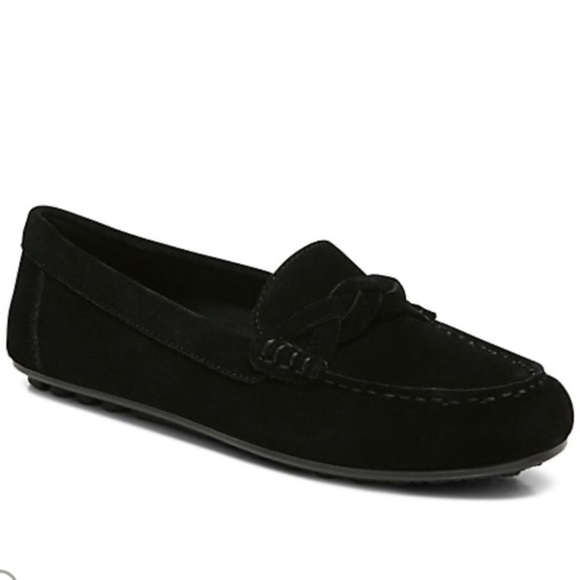 NIB Vionic Montara Suede Loafer Moccasin Flat 8.5 Wide Width - Picture 1 of 9